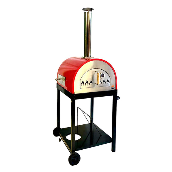 WPPO Traditional 25" Dual-Fuel Outdoor Pizza Oven – Wood & Gas