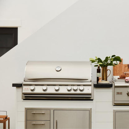 Blaze LTE+ 40" 5-Burner Built-In Gas Grill with Rear Infrared Burner