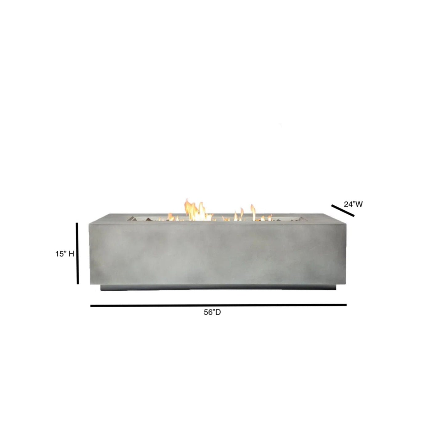 Outdoor Elegance Conversation Set With Fire Pit