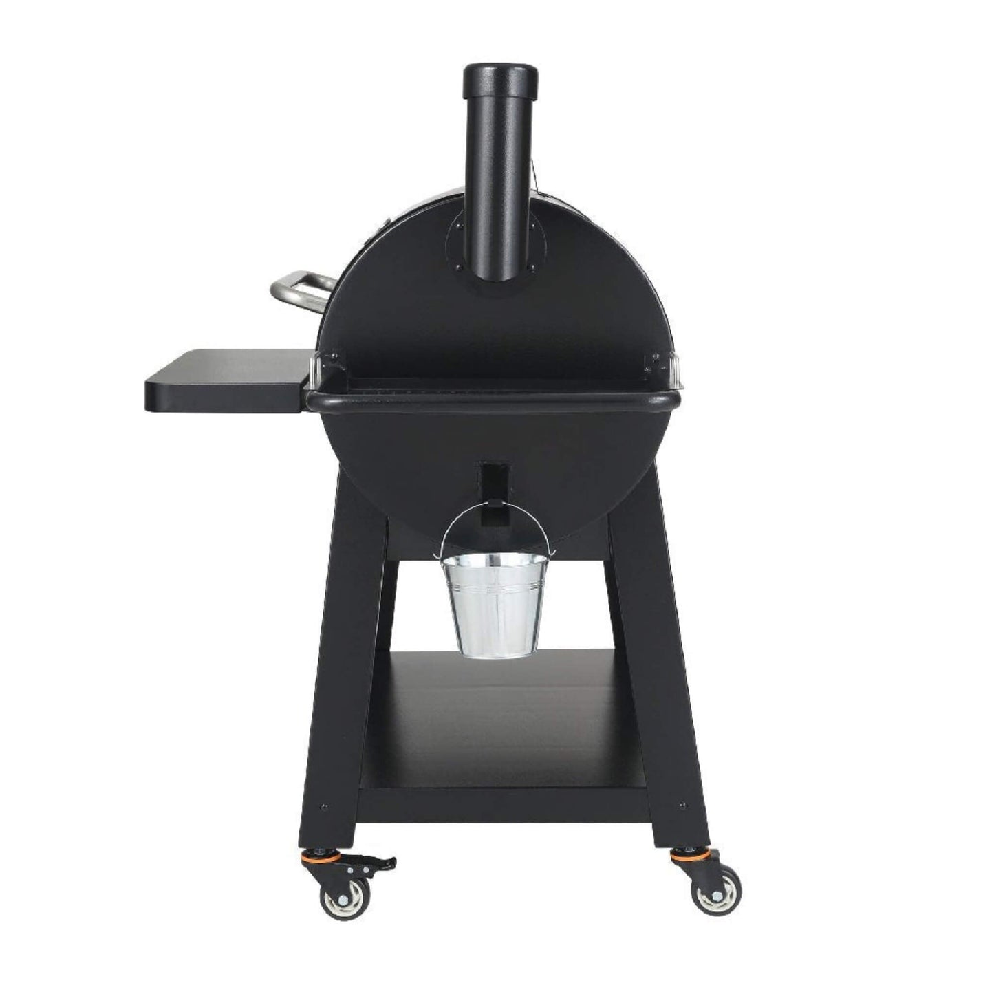 62" Heavy-Duty Wood Pellet Grill & Smoker with Digital Controls & Rolling Cart