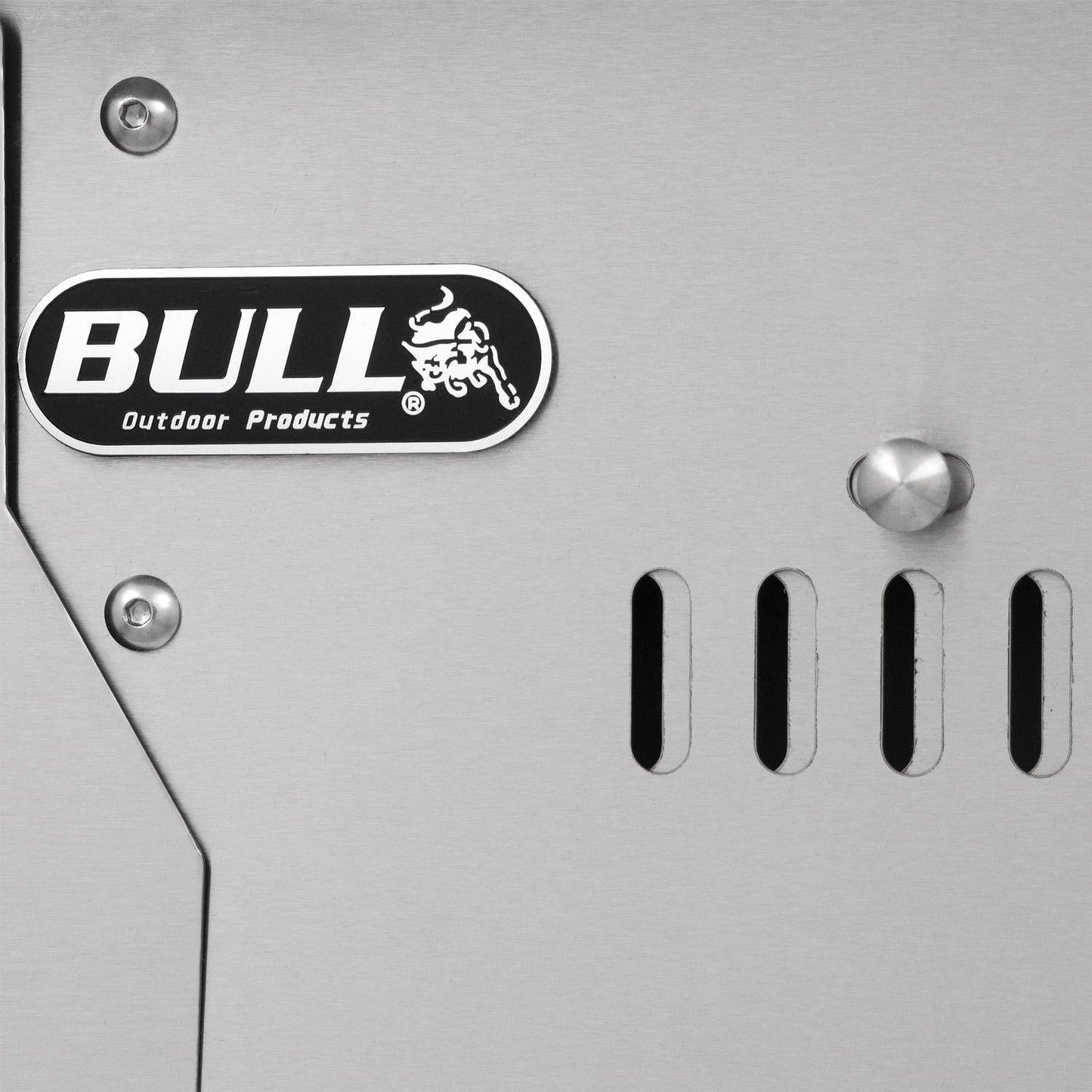 Bull Bison 30-Inch Premium Built-In Charcoal Grill – Stainless Steel