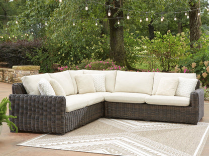 Kimora Outdoor Sectional – All-Weather Wicker Deep Seating