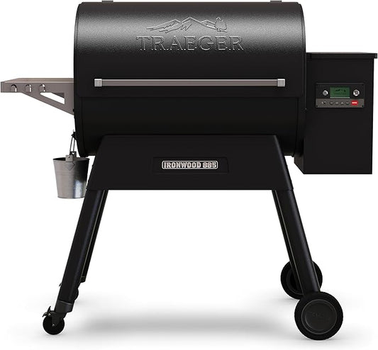 Traeger Ironwood 885 Wood Pellet Grill & Smoker with WiFIRE & Super Smoke – 885 Sq. In.