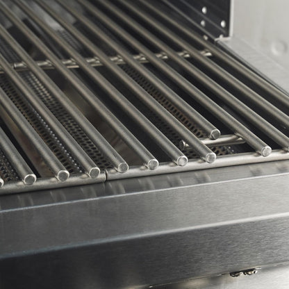 Hygrill 32-Inch Built In Grill, Stainless Steel 4-Burner Grill Head for Outdoor Kitchen, Liquid Propane