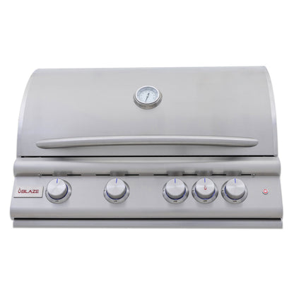 Blaze LTE+ 32" 4-Burner Built-In Gas Grill with Rear Infrared Burner