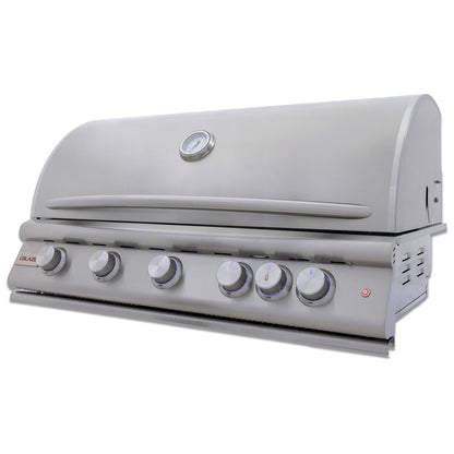 Blaze LTE+ 40" 5-Burner Built-In Gas Grill with Rear Infrared Burner