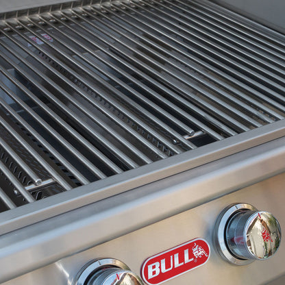 Bull Angus 30-Inch 4-Burner Built-In Gas Grill with Infrared Rotisserie