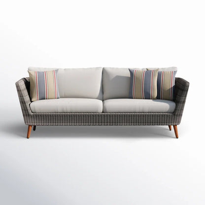 Panther Outdoor Patio Wicker and FSC Wood Seating Set