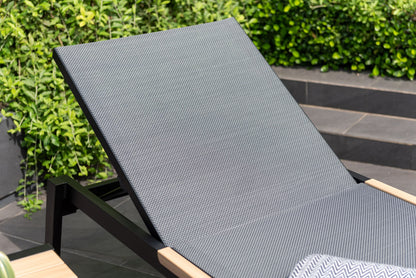 Panama Dark Duo Coffee Set & Sun Loungers - 3pc