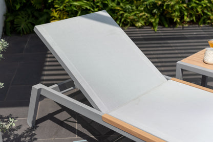 Panama Light Duo Coffee Set & Sun Loungers - 3pc