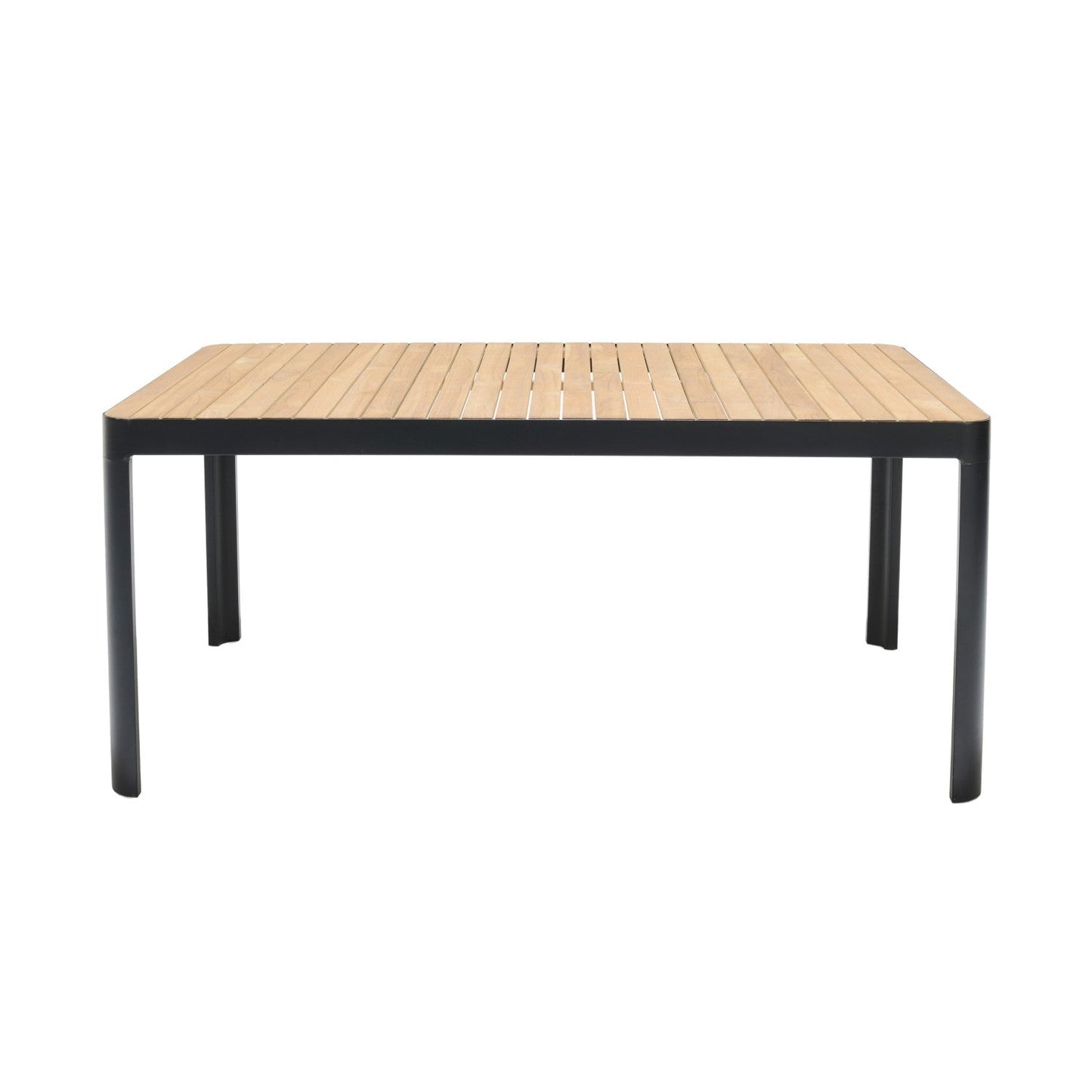 Portals Dark 4 Seater Carver Rectangular Dining set