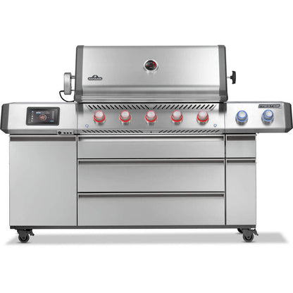Napoleon Prestige PRO 665 Elite Smart Gas Grill with Infrared Burners & Electric Smoker Box
