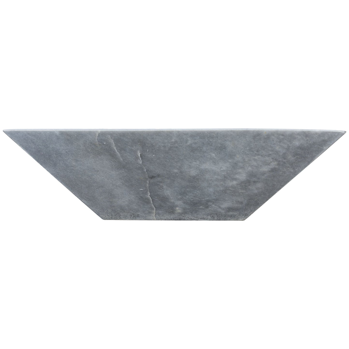 24" Bluestone Marble Outdoor Fire Pit – Natural Stone