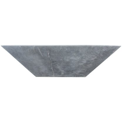 24" Bluestone Marble Outdoor Fire Pit – Natural Stone