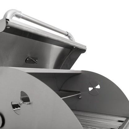 Bull Bison 30-Inch Premium Freestanding Charcoal Grill with Cart