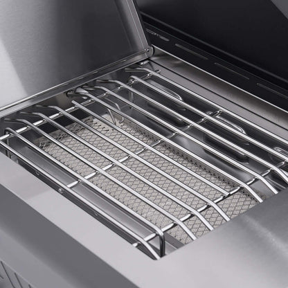 Monument Grills Eminence 405 Smart 4-Burner Gas Grill with Side Sear Burner & ClearView Lid