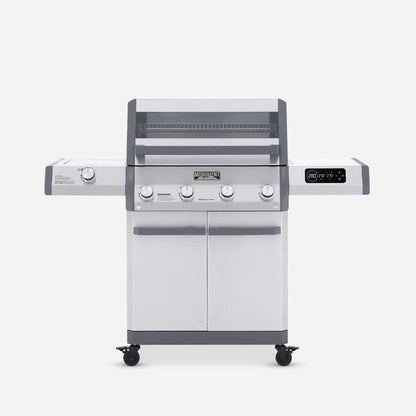 Monument Grills Eminence 405 Smart 4-Burner Gas Grill with Side Sear Burner & ClearView Lid