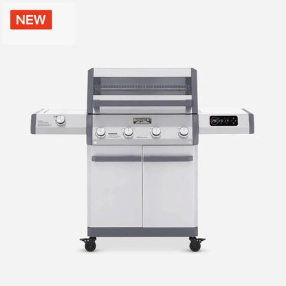 Monument Grills Eminence 405 Smart 4-Burner Gas Grill with Side Sear Burner & ClearView Lid