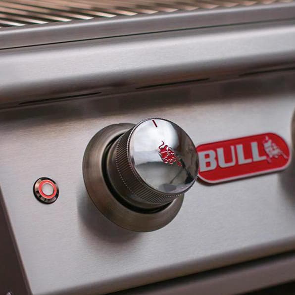 Bull Angus 30-Inch 4-Burner Built-In Gas Grill with Infrared Rotisserie