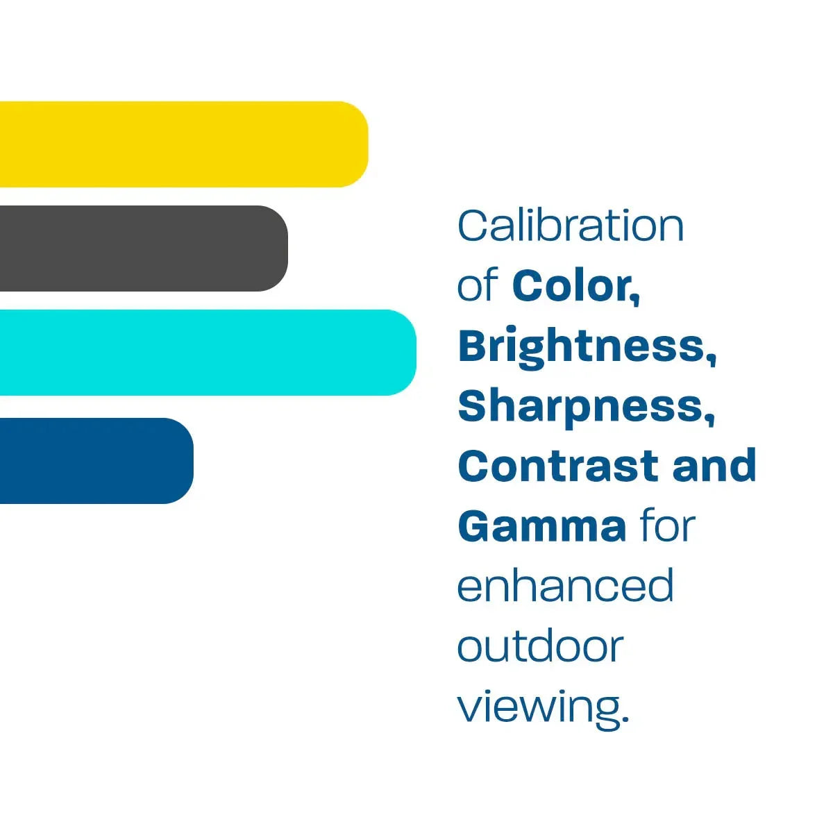 MirageVision Gold Series Partial Sun Outdoor Smart TV – Mini-LED